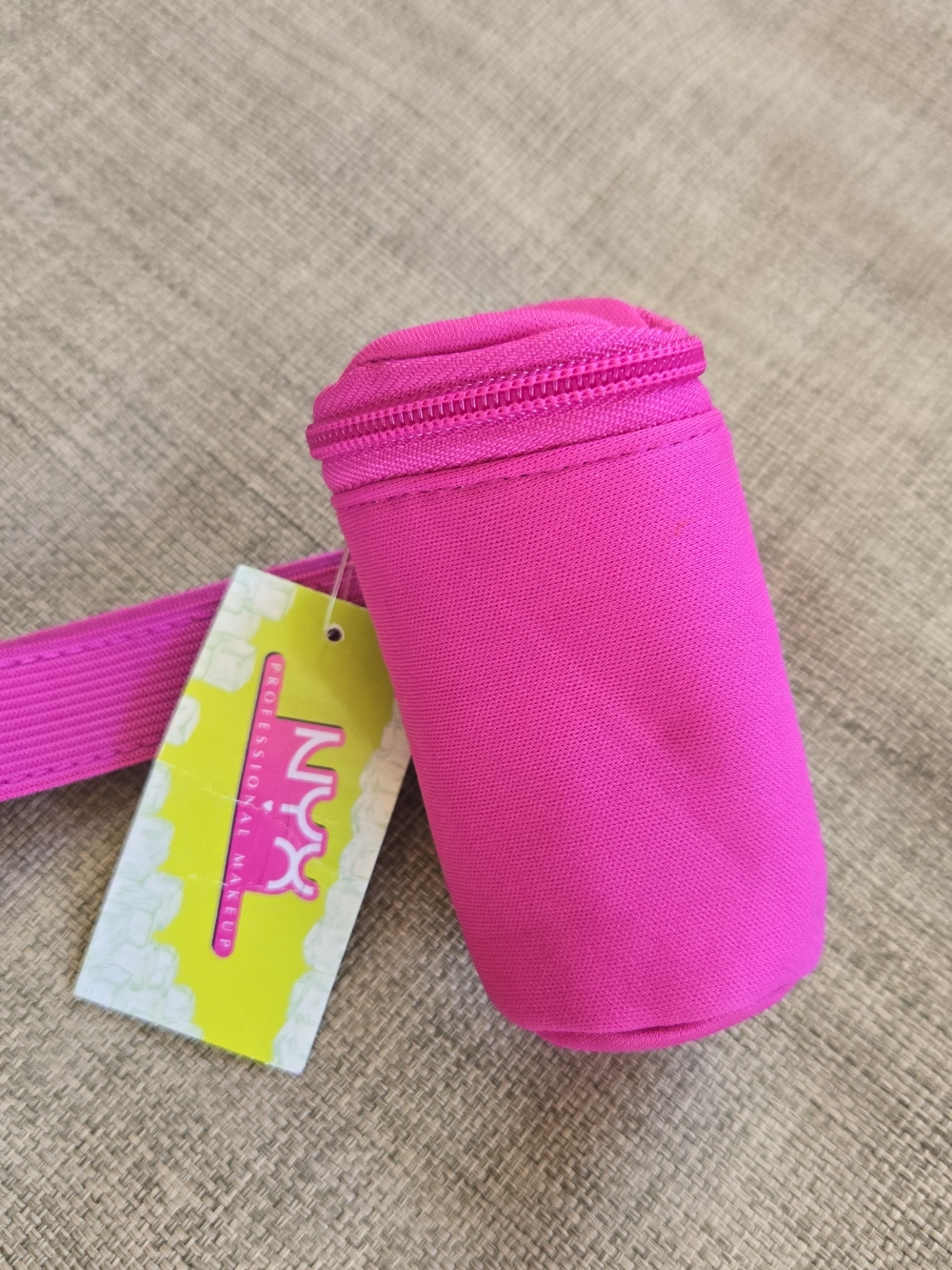 NYX Kids Hot Pink Neoprene Accessory Pouch